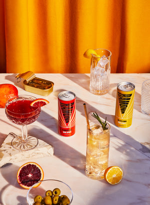 We are wine without rules. High-quality, organic ingredients: the first-of-its-generation, low-alcohol, easy-drinking, go-anywhere spritz.
