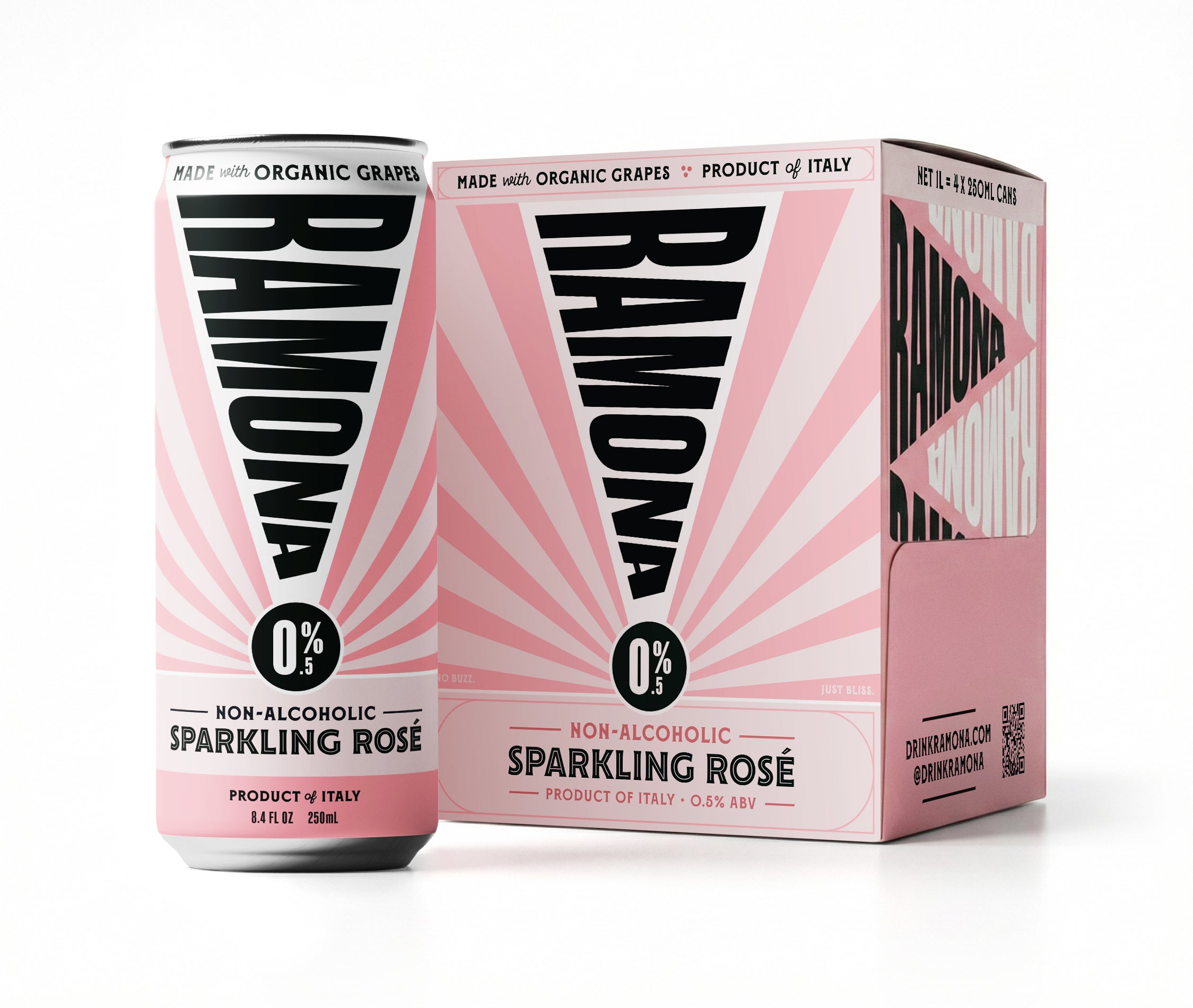 RAMONA Non-Alcoholic Sparkling Rosé