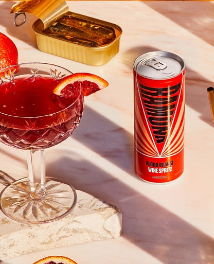 Ramona Blood Orange Wine Spritz Lifestyle Image