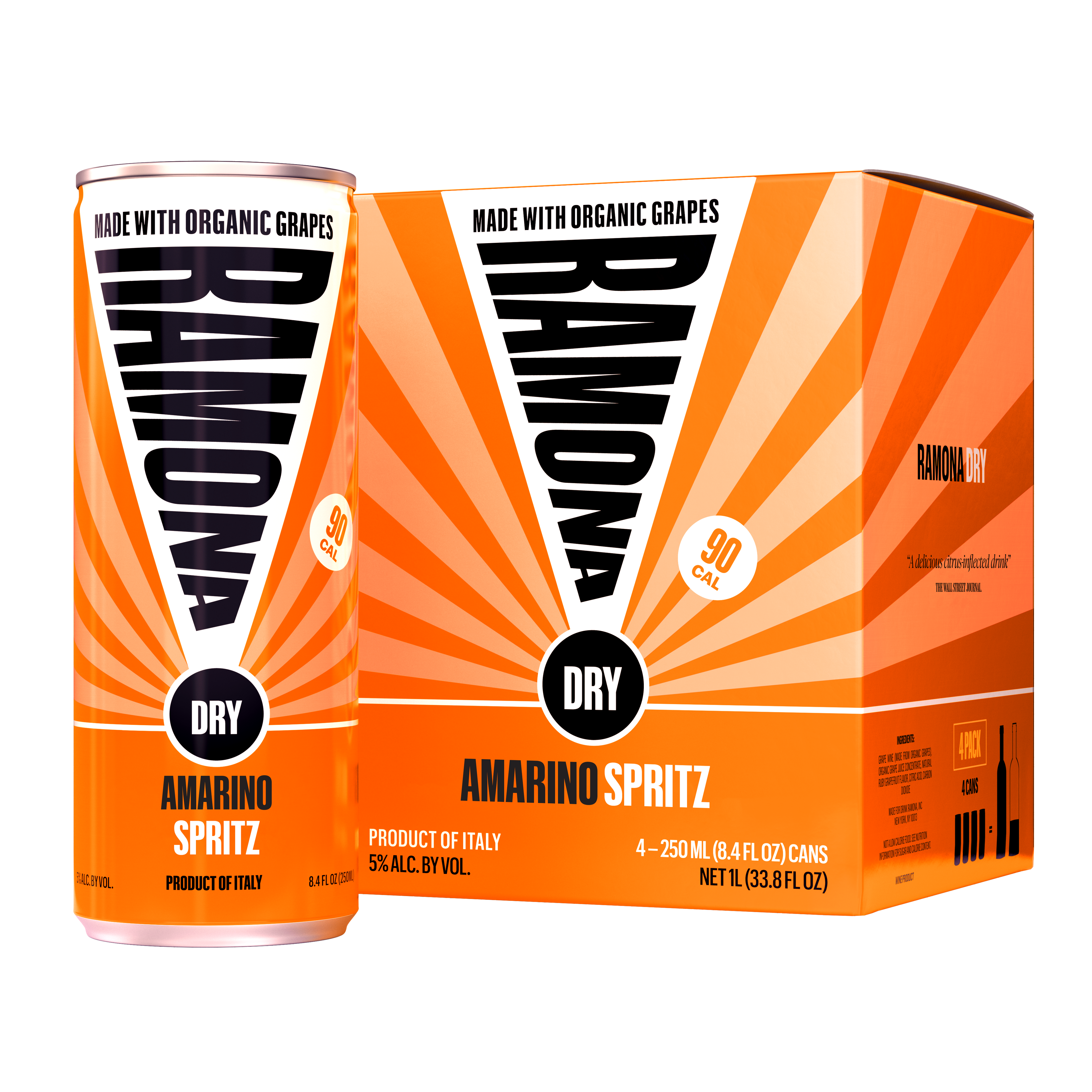 Organic Dry Amarino Spritz (4-Pack)